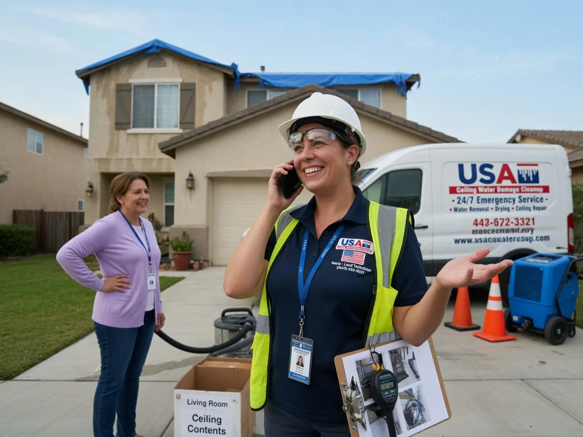 Ceiling Water Damage Restoration Ord, NE FAQs